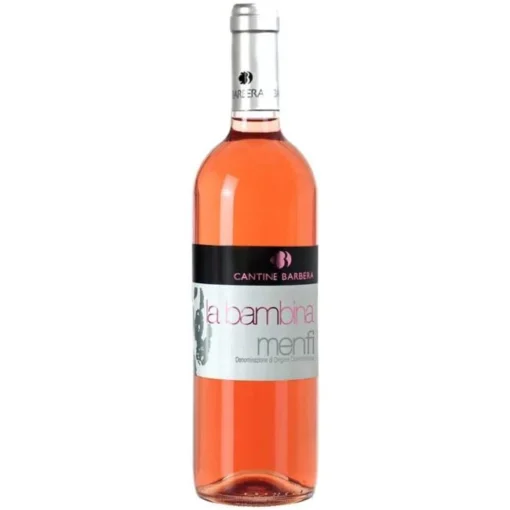 2019 CANTINE BARBERA LA BAMBINA MENFI NERO D'AVOLA ROSATO - Lucky Seven Spirits