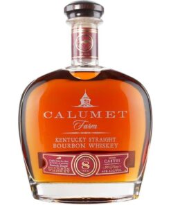 CALUMET FARM 8 YEARS OLD SINGLE RACK BLACK KENTUCKY STRAIGHT BOURBON WHISKEY - Lucky Seven Spirits