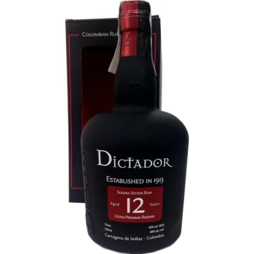 DICTADOR 12 YEARS SOLERA SYSTEM RUM - Lucky Seven Spirits