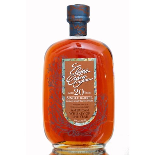 ELIJAH CRAIG 20 YEARS SINGLE BARREL KENTUCKY STRAIGHT BOURBON WHISKEY - Lucky Seven Spirits