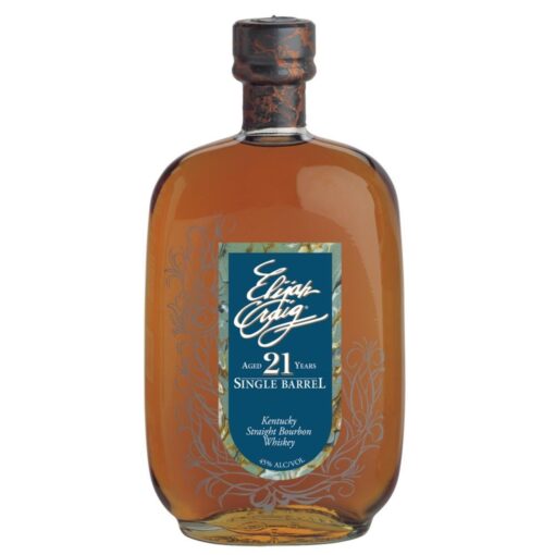 ELIJAH CRAIG 21 YEARS SINGLE BARREL KENTUCKY STRAIGHT BOURBON WHISKEY - Lucky Seven Spirits