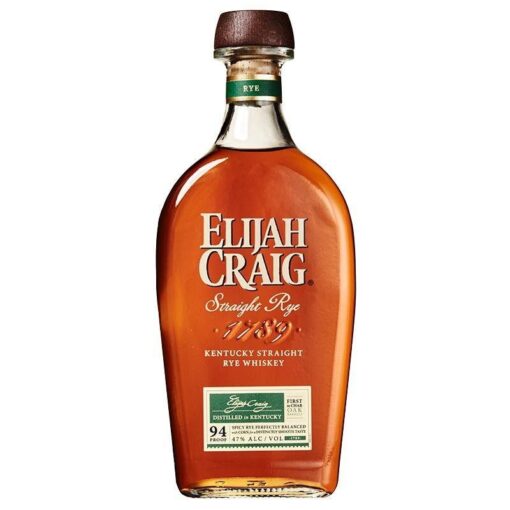 ELIJAH CRAIG STRAIGHT RYE KENTUCKY WHISKEY - Lucky Seven Spirits