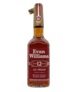 EVAN WILLIAMS 12 YEARS OLD DISTILLERY EDITION KENTUCKY STRAIGHT BOURBON WHISKEY - Lucky Seven Spirits