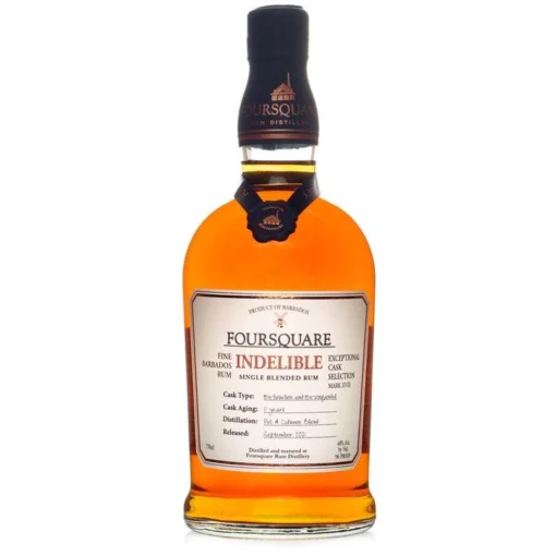 FOURSQUARE DISTILLERY MARK XVIII "INDELIBLE" 11 YEARS SINGLE BLENDED RUM - Lucky Seven Spirits